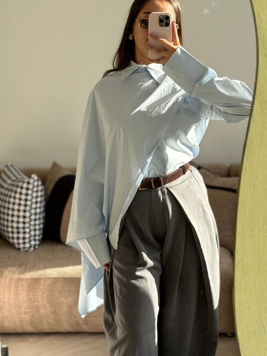 CHEMISE TITAJ BLEU CIEL