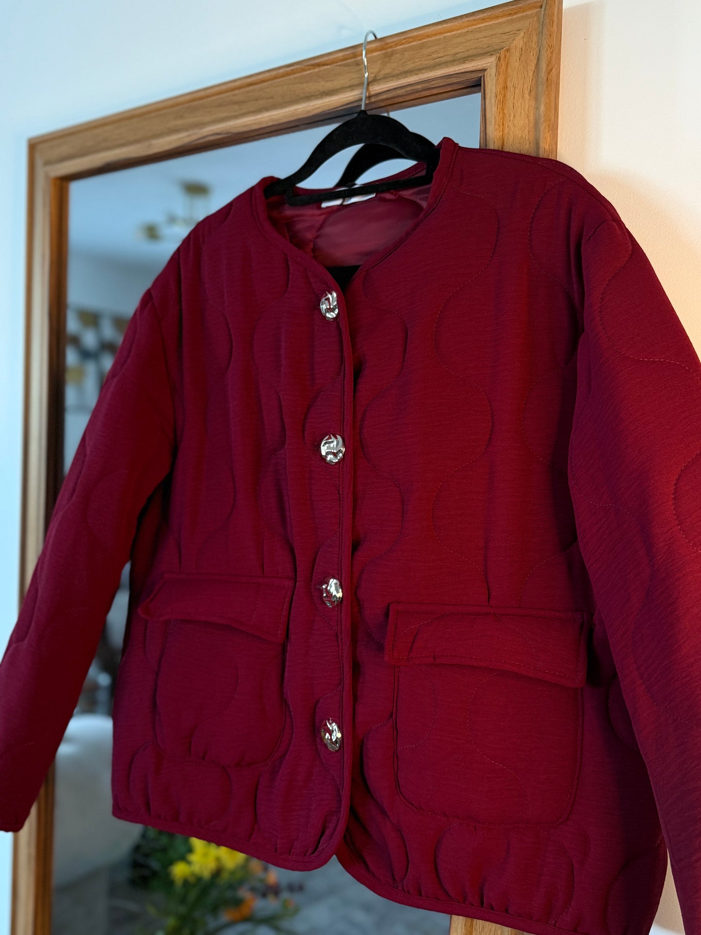 VESTE SOLI BORDEAUX