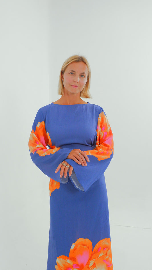 ROBE ULUWATU BLEUE