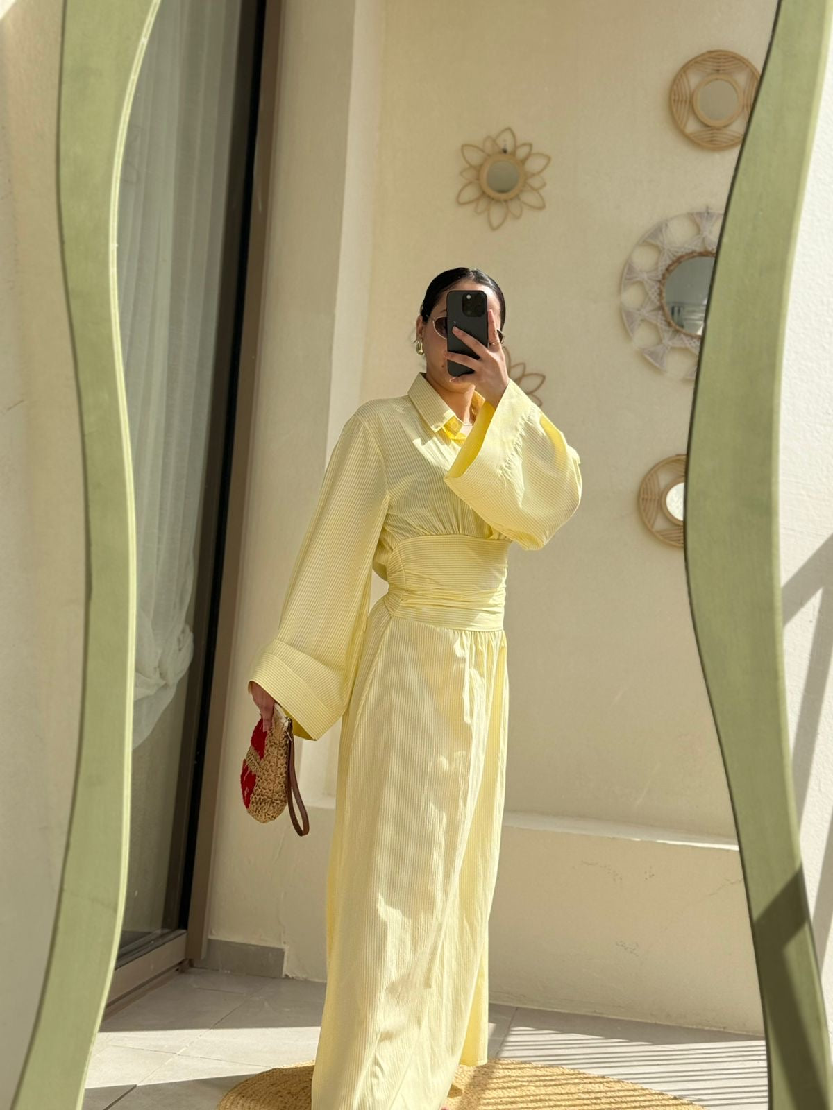 ROBE POLIGNANO JAUNE
