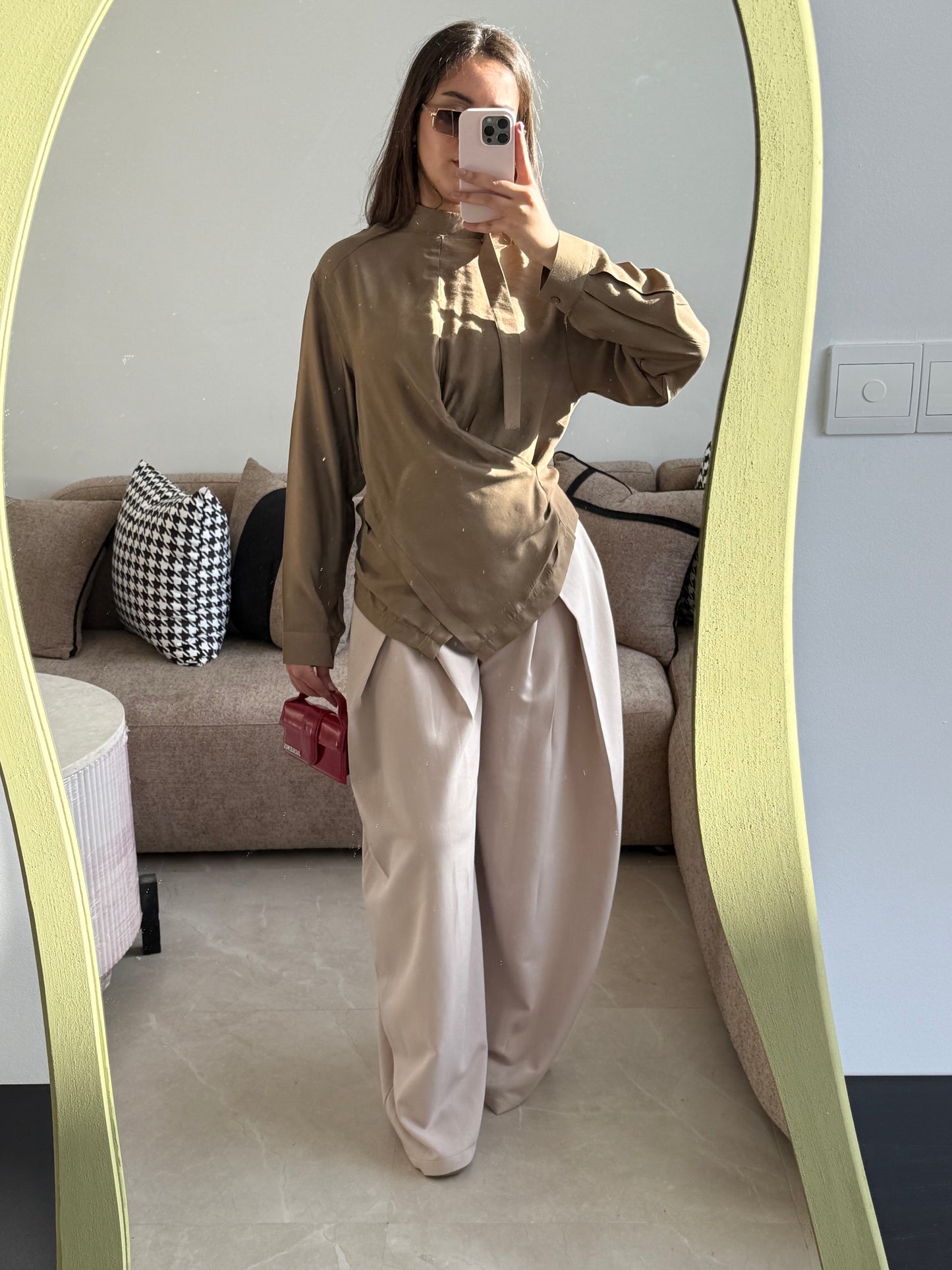 PANTALON COY BEIGE