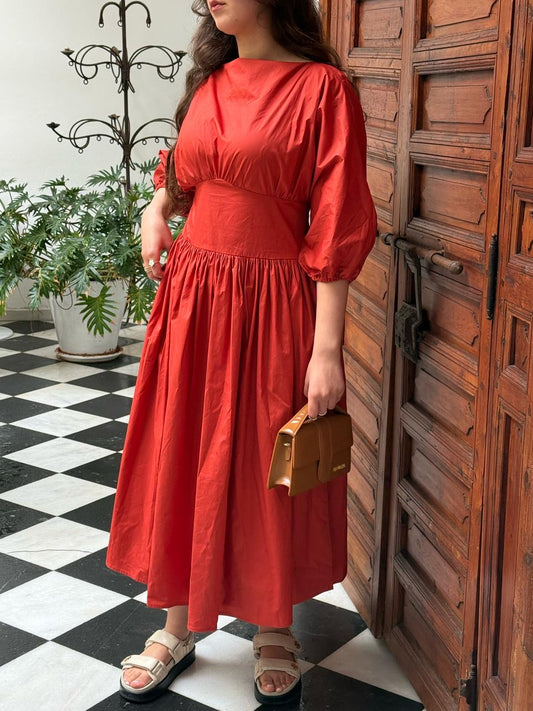 ROBE JIJI TERRACOTA
