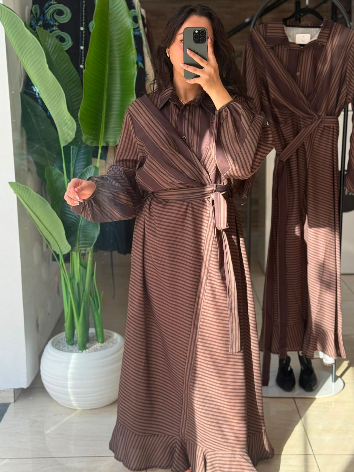 ROBE ZIMMY MARRON