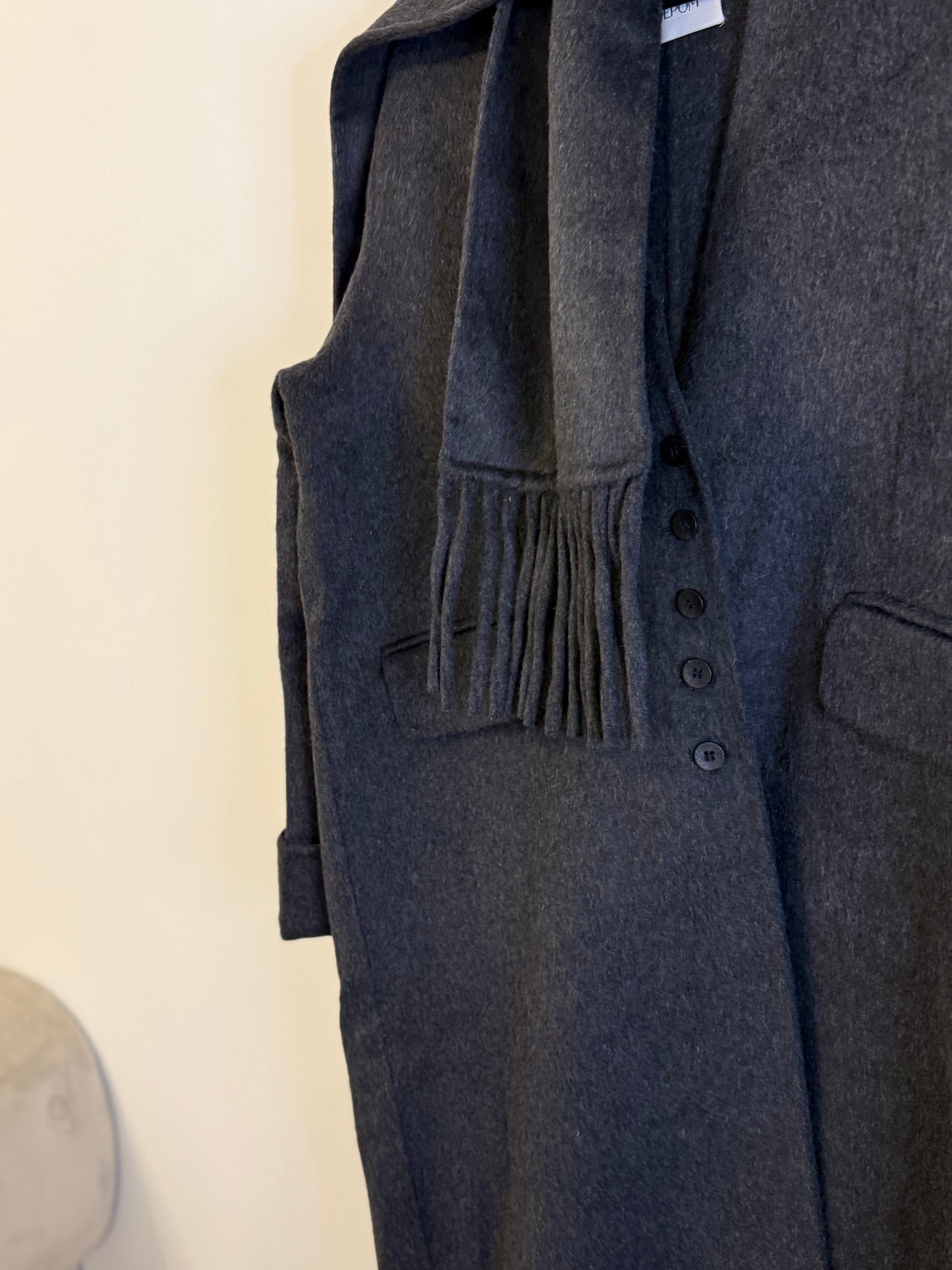 MANTEAU MAX GRIS