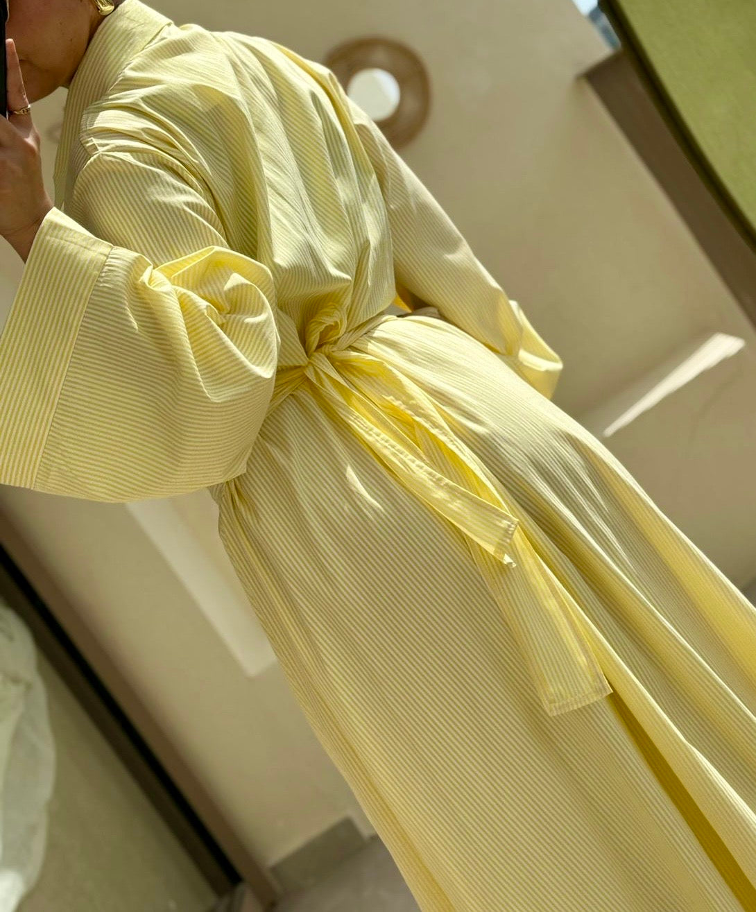 ROBE POLIGNANO JAUNE