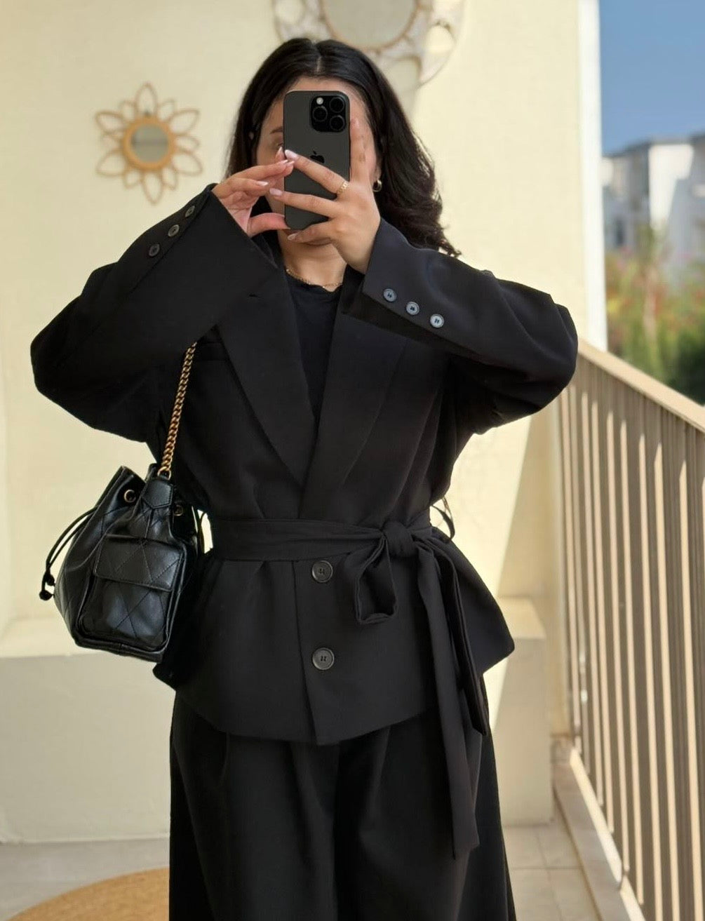 BLAZER NOIR CYNTA