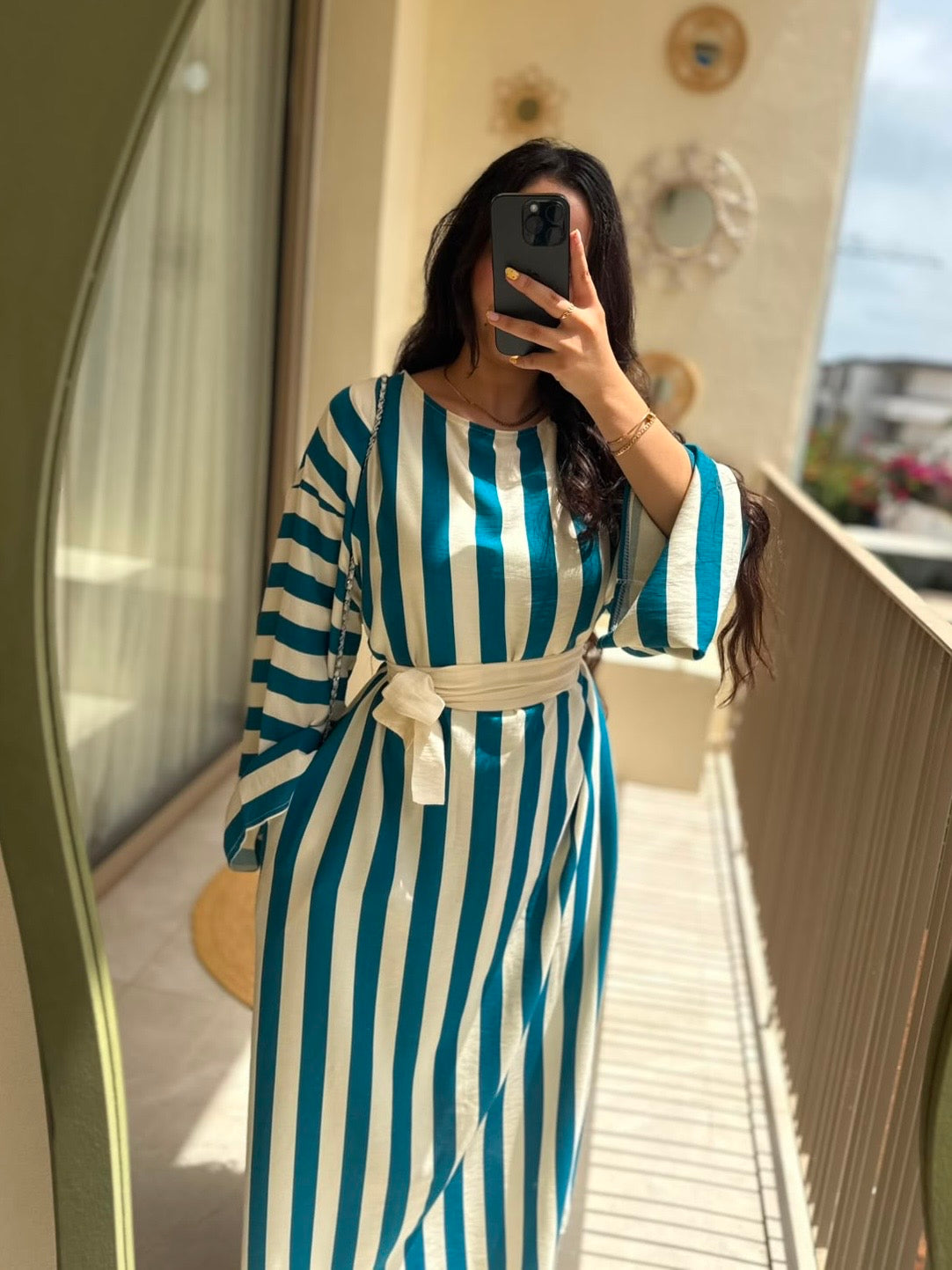 ROBE ZEYTA BLEUE